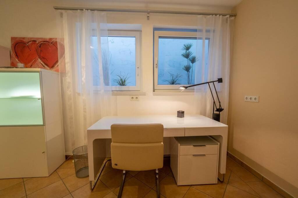 Wohnung Mit Talblick, Ladestation E-Auto Siegen Kültér fotó