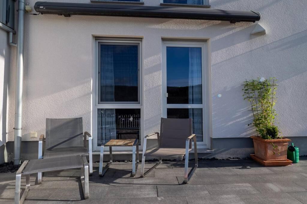 Wohnung Mit Talblick, Ladestation E-Auto Siegen Kültér fotó