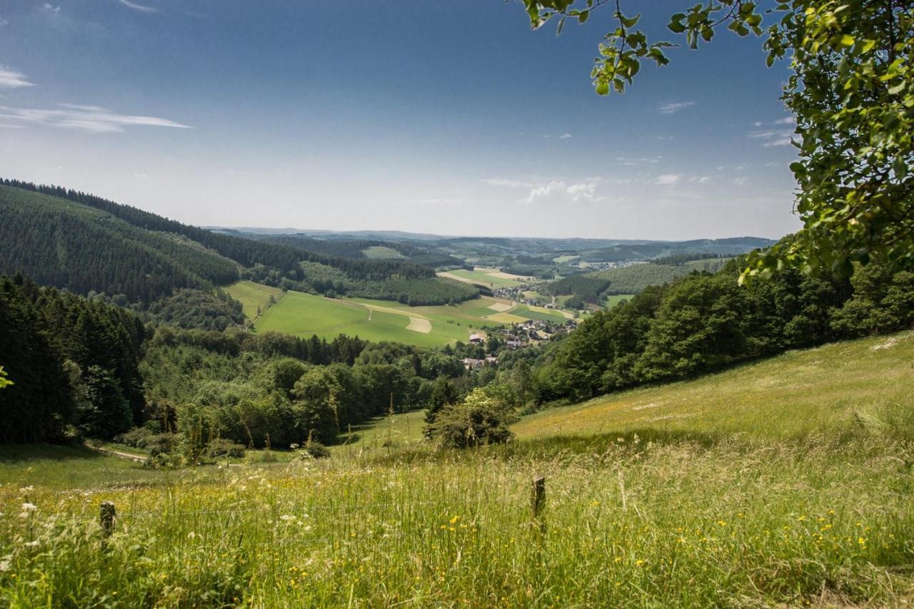Wohnung Mit Talblick, Ladestation E-Auto Siegen Kültér fotó